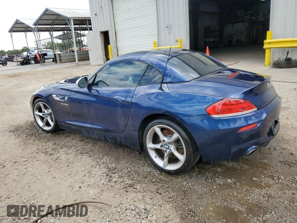 2015 BMW Z4 sDrive35is with VIN WBALM1C59FE634589, listed as a Copart auction lot 67096594 with Not provided miles and Salvage title. Bid and sale history available at DreamBid. Image 2.