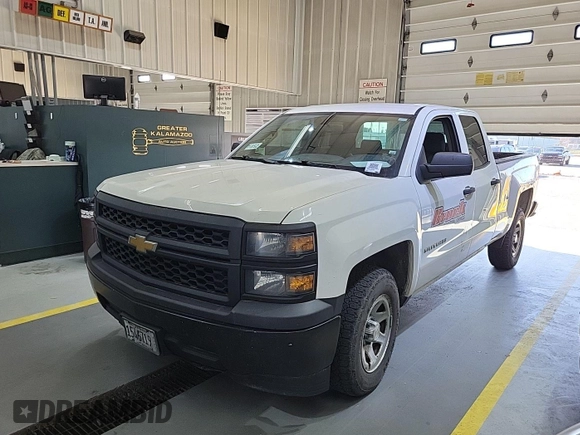 2015 Chevrolet Silverado 1500 LS with VIN 1GCRCPEH4FZ168699, listed as a IAAI auction lot 42141752 with 184,583 mi miles and . Bid and sale history available at DreamBid. Image 1.