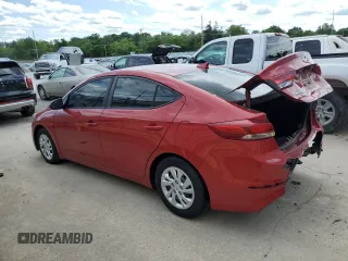 2017 Hyundai Elantra SE z VIN 5NPD74LF1HH194511, wystawiony jako Copart lot #58134895 z przebiegiem 104 128 mil mil oraz Szkoda całkowita • Salvage title. Historia ofert i sprzedaży dostępna na DreamBid. Obrazek 2.