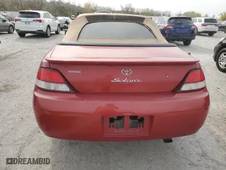 2001 Toyota Camry Solara SE with VIN 2T1FF28P11C526103, listed as a Copart auction lot 77952464 with 0 mi miles and Salvage Title. Bid and sale history available at carsss.com. Image 6.