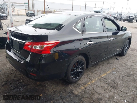 2018 Nissan Sentra S with VIN 3N1AB7AP2JY249669, listed as a IAAI auction lot 41896490 with 136,258 mi miles. Bid and sale history available at carsss.com. Image 4.