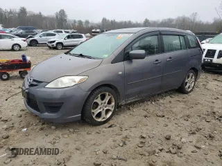 2009 Mazda 5 Sport with VIN JM1CR29L190352075, listed as a Copart auction lot 81451284 with 166,855 mi miles and Salvage title. Bid and sale history available at DreamBid. Image 1.