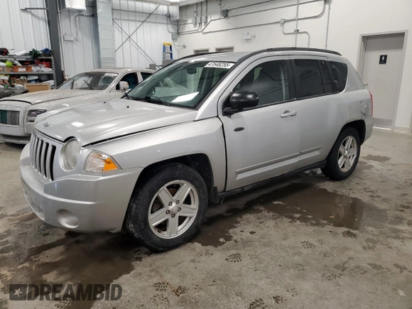 2010 Jeep Compass Sport with VIN 1J4NF4FB4AD512613, listed as a Copart auction lot 47548255 with 123,149 mi miles and Clean Title. Bid and sale history available at carsss.com. Image 1.