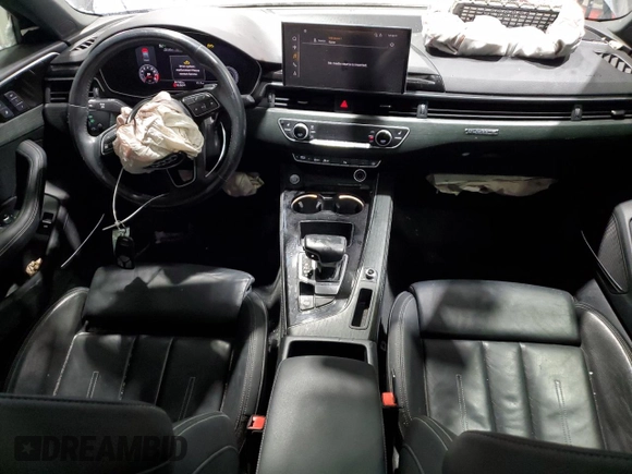 2020 Audi A4 Premium Plus with VIN WAUENAF46LN008471, listed as a Copart auction lot 45737095 with 81,183 mi miles and Salvage title. Bid and sale history available at DreamBid. Image 8.