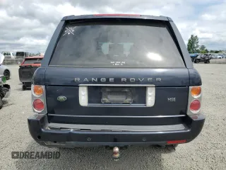 2005 Land Rover Range Rover HSE with VIN SALME11435A188453, listed as a Copart auction lot 59222005 with 198,400 mi miles and Salvage title. Bid and sale history available at DreamBid. Image 6.