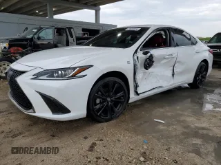 2023 Lexus ES 350 F Sport z VIN 58AJZ1B15PU152661, wystawiony jako Copart lot #71629454 z przebiegiem 20 693 mil mil oraz Szkoda całkowita • Salvage title. Historia ofert i sprzedaży dostępna na DreamBid. Obrazek 1.