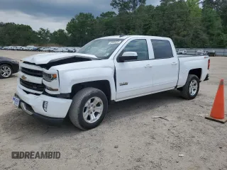 2018 Chevrolet Silverado 1500 LT with VIN 3GCUKREC6JG391655, listed as a Copart auction lot 53999545 with 88,020 mi miles and Salvage Title. Bid and sale history available at carsss.com. Image 1.