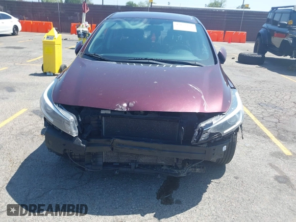 2017 Kia Forte LX with VIN 3KPFK4A71HE042784, listed as a IAAI auction lot 42152726 with 165,474 mi miles. Bid and sale history available at carsss.com. Image 12.