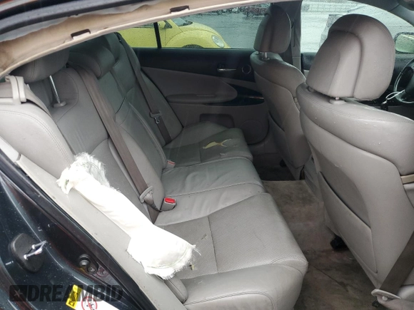2007 Lexus GS 350 with VIN JTHCE96S670008642, listed as a Copart auction lot 43936045 with 0 mi miles and Salvage Title. Bid and sale history available at carsss.com. Image 10.