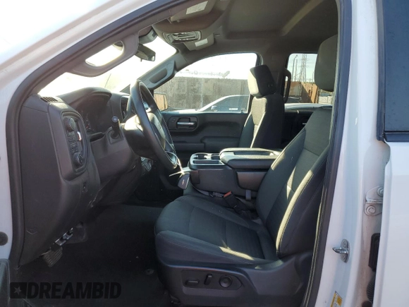 2022 Chevrolet Silverado 1500 Custom with VIN 3GCPDBEK8NG638699, listed as a Copart auction lot 45543425 with 65,287 mi miles and Salvage Title. Bid and sale history available at carsss.com. Image 7.