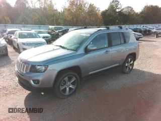 2016 Jeep Compass High Altitude Edition with VIN 1C4NJDEB3GD558111, listed as a Copart auction lot 51717964 with 126,832 mi miles and Salvage Title. Bid and sale history available at carsss.com. Image 1.