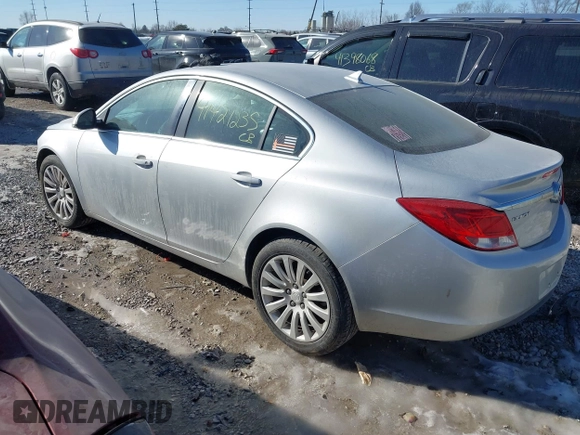 2012 Buick Regal with VIN 2G4GR5EK7C9160071, listed as a IAAI auction lot 41421235 with 170,900 mi miles. Bid and sale history available at carsss.com. Image 3.