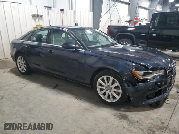 2014 Audi A6 Premium Plus z VIN WAUGFAFC4EN045227, wystawiony jako Copart lot #56884485 z przebiegiem 45 138 mil mil oraz Szkoda całkowita • Salvage title. Historia ofert i sprzedaży dostępna na DreamBid. Obrazek 4.