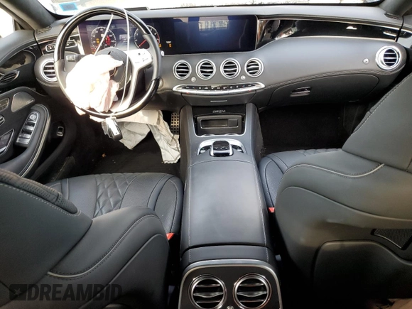 2018 Mercedes-Benz S-Class S 560 with VIN WDDXJ8GB7JA033242, listed as a Copart auction lot 71225604 with 39,259 mi miles and Salvage Title. Bid and sale history available at carsss.com. Image 8.