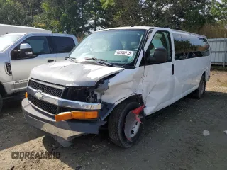 2011 Chevrolet Express Passenger 1LT with VIN 1GAZG1FG5B1104549, listed as a Copart auction lot 62838115 with Not provided miles and Salvage title. Bid and sale history available at DreamBid. Image 1.