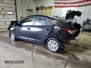 2021 Hyundai Accent SE with VIN 3KPC24A66ME151097, listed as a Copart auction lot 57723605 with Not provided miles and Non repairable. Bid and sale history available at DreamBid. Image 2.