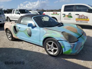 2000 Toyota MR2 z VIN JTDFR3202Y0022754, wystawiony jako Copart lot #78425104 z przebiegiem Nie podano mil oraz Szkoda całkowita • Salvage title. Historia ofert i sprzedaży dostępna na DreamBid. Obrazek 4.