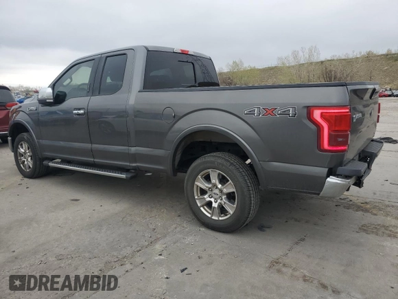 2016 Ford F-150 XLT with VIN 1FTFX1EF9GKE82703, listed as a Copart auction lot 54607065 with 103,218 mi miles and Salvage Title. Bid and sale history available at carsss.com. Image 2.