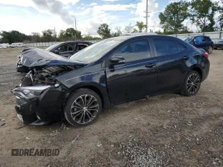2016 Toyota Corolla L with VIN 5YFBURHE8GP549205, listed as a Copart auction lot 61195874 with 75,700 mi miles and Salvage title. Bid and sale history available at DreamBid. Image 1.