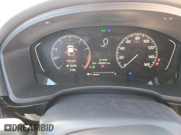 2025 Honda Civic Sport z VIN 19XFL2H82SE010045, wystawiony jako Copart lot #88132265 z przebiegiem 2007 mil mil oraz Szkoda całkowita • Salvage title. Historia ofert i sprzedaży dostępna na DreamBid. Obrazek 9.
