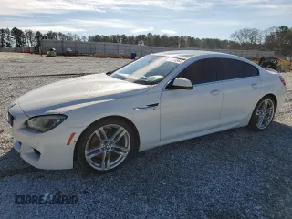 2013 BMW 6 Series 650i xDrive with VIN WBA6B4C53DD098522, listed as a Copart auction lot 86896564 with 121,198 mi miles and Salvage Title. Bid and sale history available at carsss.com. Image 1.