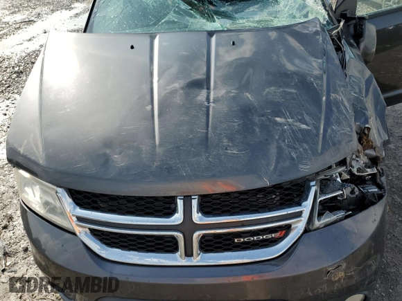 2017 Dodge Journey SXT with VIN 3C4PDCBG2HT533772, listed as a Copart auction lot 54729535 with 160,376 mi miles and Salvage title. Bid and sale history available at DreamBid. Image 12.