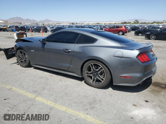 2022 Ford Mustang GT with VIN 1FA6P8CF0N5118585, listed as a Copart auction lot 61499415 with 60,608 mi miles and Salvage title. Bid and sale history available at DreamBid. Image 2.