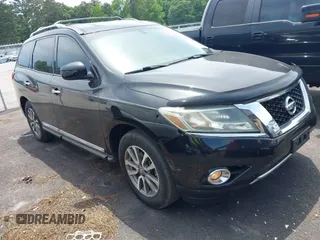 2013 Nissan Pathfinder SL z VIN 5N1AR2MN9DC653308, wystawiony jako IAAI lot #42257553 z przebiegiem 142 645 mil mil oraz . Historia ofert i sprzedaży dostępna na DreamBid. Obrazek 1.