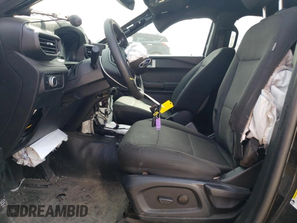 2021 Ford Police Interceptor Utility z VIN 1FM5K8AB6MGC00422, wystawiony jako Copart lot #55836715 z przebiegiem 75 002 mil mil oraz Szkoda całkowita • Salvage title. Historia ofert i sprzedaży dostępna na DreamBid. Obrazek 7.