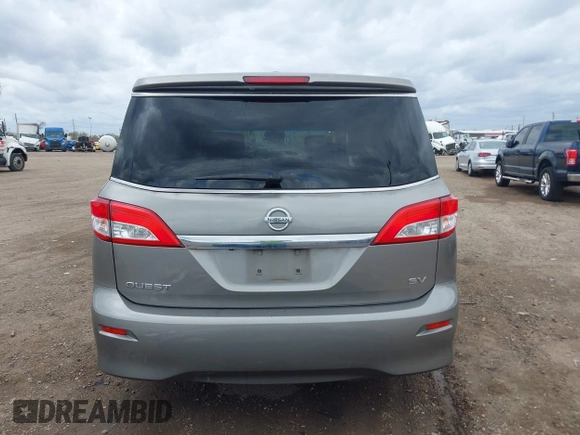 2013 Nissan Quest LE with VIN JN8AE2KP1D9067840, listed as a IAAI auction lot 41073391 with 219,804 mi miles. Bid and sale history available at carsss.com. Image 17.