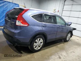 2014 Honda CR-V EX-L with VIN 5J6RM4H77EL073208, listed as a Copart auction lot 48492535 with 221,543 mi miles and Salvage Title. Bid and sale history available at carsss.com. Image 3.