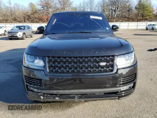 2017 Land Rover Range Rover with VIN SALGS5FE2HA322100, listed as a Copart auction lot 84340194 with 77,364 mi miles and Salvage title. Bid and sale history available at DreamBid. Image 5.