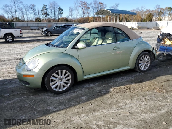 2008 Volkswagen Beetle SE with VIN 3VWRF31Y78M400350, listed as a Copart auction lot 84229794 with 198,777 mi miles and Salvage title. Bid and sale history available at DreamBid. Image 1.