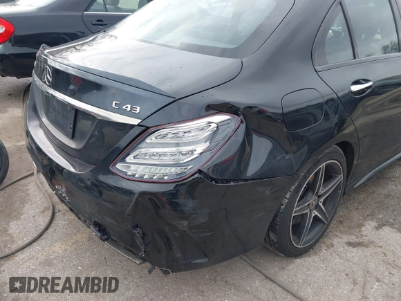 2018 Mercedes-Benz C 43 AMG with VIN 55SWF6EB9JU248383, listed as a IAAI auction lot 41226587 with 125,676 mi miles and . Bid and sale history available at carsss.com. Image 20.