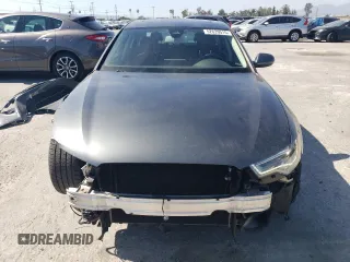 2015 Audi A6 Premium Plus with VIN WAUFGAFCXFN037112, listed as a Copart auction lot 52629515 with 75,551 mi miles and Salvage title. Bid and sale history available at DreamBid. Image 5.