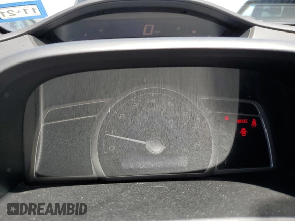 2008 Honda Civic LX with VIN 1HGFA16548L081807, listed as a Copart auction lot 54713615 with 127,625 mi miles and Salvage Title. Bid and sale history available at DreamBid. Image 9.