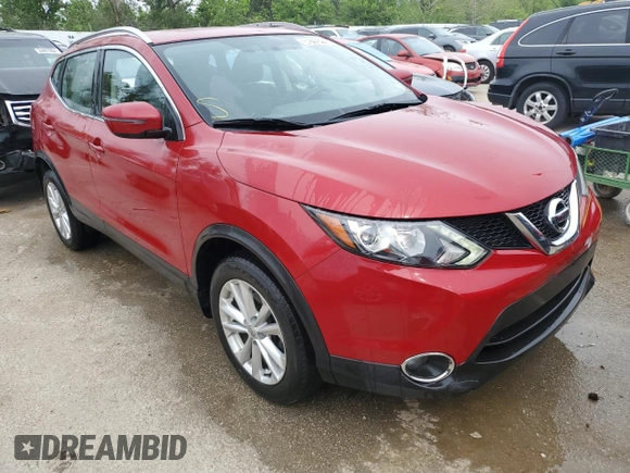2017 Nissan Rogue SV with VIN JN1BJ1CR3HW102555, listed as a Copart auction lot 51667624 with 58,509 mi miles and Salvage title. Bid and sale history available at DreamBid. Image 4.