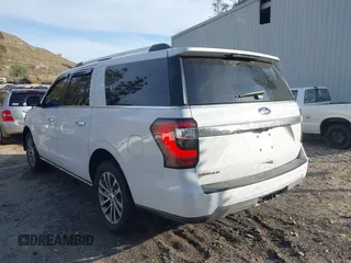2018 Ford Expedition Max Limited with VIN 1FMJK1KT9JEA23210, listed as a IAAI auction lot 41603316 with 113,725 mi miles and . Bid and sale history available at DreamBid. Image 3.