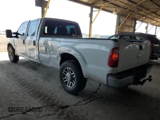 2011 Ford F-250 XL with VIN 1FT7W2AT8BEC35849, listed as a Copart auction lot 52497815 with 210,924 mi miles and Salvage title. Bid and sale history available at DreamBid. Image 2.