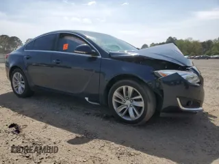 2016 Buick Regal Premium II with VIN 2G4GT5GX1G9119063, listed as a Copart auction lot 50596895 with 102,018 mi miles and Salvage title. Bid and sale history available at DreamBid. Image 4.
