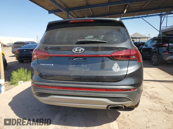 2021 Hyundai Santa Fe SE with VIN 5NMS14AJ1MH325492, listed as a Copart auction lot 52192985 with 51,545 mi miles and Salvage title. Bid and sale history available at DreamBid. Image 6.