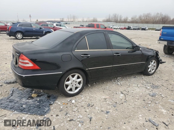 2003 Mercedes-Benz C 240 z VIN WDBRF81J03F374264, wystawiony jako Copart lot #51058085 z przebiegiem 167 865 mil mil oraz Czysty tytuł • Clean title. Historia ofert i sprzedaży dostępna na DreamBid. Obrazek 3.