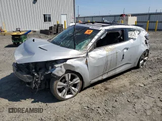 2013 Hyundai Veloster w/Red Int с VIN KMHTC6AD6DU092301, выставлен на аукционе Copart как лот 66020065 с пробегом Не указан миль и Списание • Salvage title. История ставок и продаж доступна на DreamBid. Изображение 1.