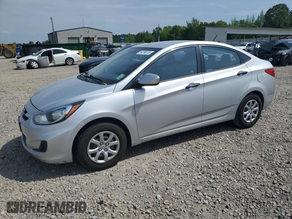 2012 Hyundai Accent GLS z VIN KMHCT4AEXCU081121, wystawiony jako Copart lot #54296235 z przebiegiem 168 986 mil mil oraz Szkoda całkowita • Salvage title. Historia ofert i sprzedaży dostępna na DreamBid. Obrazek 1.