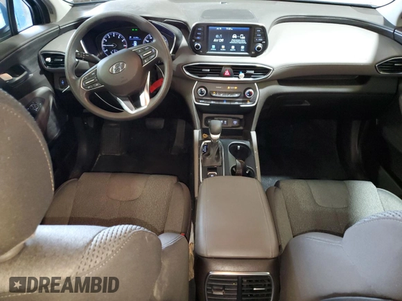 2019 Hyundai Santa Fe SE with VIN 5NMS2CAD9KH098017, listed as a Copart auction lot 64760335 with 48,456 mi miles and Salvage title. Bid and sale history available at DreamBid. Image 8.