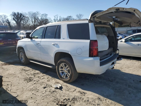 2016 Chevrolet Tahoe LS with VIN 1GNSCAKCXGR458090, listed as a Copart auction lot 86504394 with 166,558 mi miles and Salvage Title. Bid and sale history available at carsss.com. Image 2.