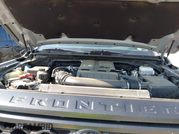 2023 Nissan Frontier SV with VIN 1N6ED1EK4PN622489, listed as a IAAI auction lot 42400562 with 25,595 mi miles and . Bid and sale history available at DreamBid. Image 10.