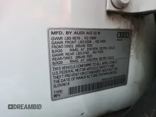 2017 Audi Q7 Premium Plus with VIN WA1LAAF79HD007810, listed as a Copart auction lot 65116745 with 193,643 mi miles and Clean title. Bid and sale history available at DreamBid. Image 13.
