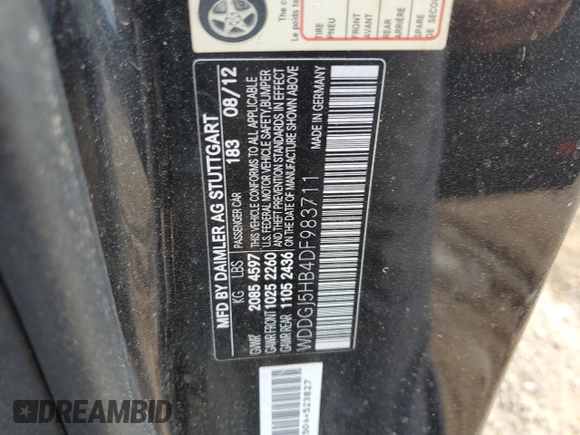 2013 Mercedes-Benz C C 350 with VIN WDDGJ5HB4DF983711, listed as a Copart auction lot 79359934 with Not Provided miles and Salvage Title. Bid and sale history available at carsss.com. Image 13.