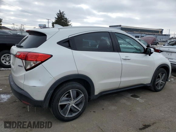 2022 Honda HR-V EX with VIN 3CZRU6H59NM731118, listed as a Copart auction lot 44976345 with 66,595 mi miles and Salvage Title. Bid and sale history available at carsss.com. Image 3.